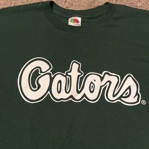 Green Florida Gators Script Gators Shirt